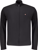 Black Cotton Men's Sweater 1