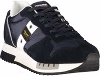 Blue Polyurethane Men's Sneaker 2