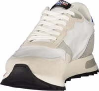 White Polyester Men's Sneaker 3