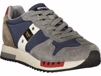 Blue Polyurethane Men's Sneaker 2