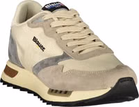 Beige Polyester Mens Sneaker 2