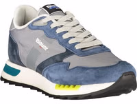 Blue Polyester Men's Sneaker 2