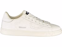 White Polyurethane Men's Sneaker 1