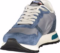 Blue Polyester Men's Sneaker 3