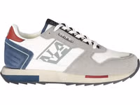 White Polyester Men's Sneaker 1