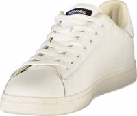 White Polyurethane Men's Sneaker 3