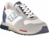 White Polyester Men's Sneaker 2