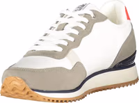 Bianco Polyurethane Uomo Sneaker 3