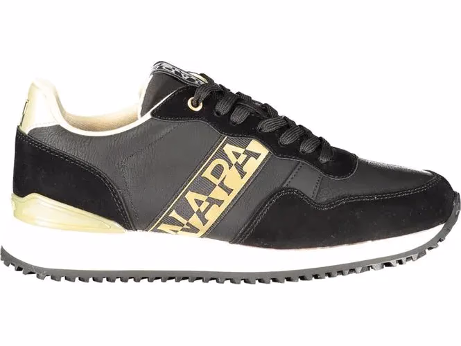 Nero Polyurethane Women's Sneaker