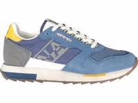 Blue Polyester Men's Sneaker 1