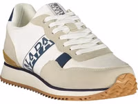 White Polyester Men's Sneaker 2