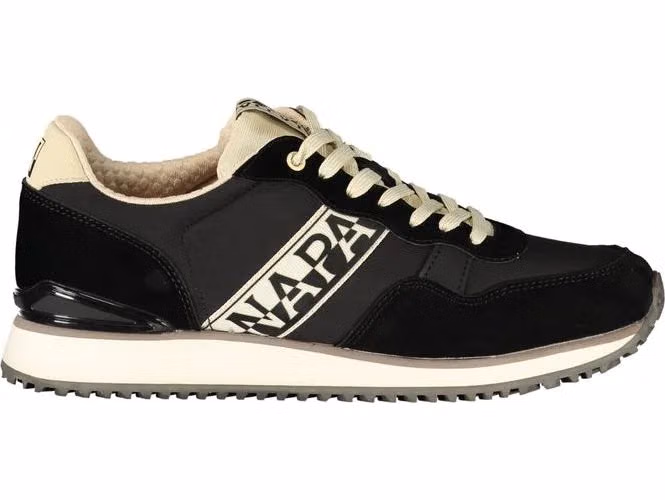 Nero Polyester Uomo Sneaker