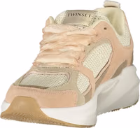 Pink Fabric Women's Sneaker 3