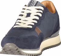 Blue Polyester Men's Sneaker 3