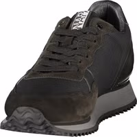 Black Polyester Mens Sneaker 3