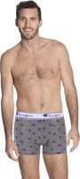 Gray Cotton Boxers 1