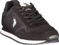 Black Polyurethane Men's Sneaker 2
