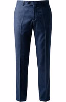 Blue Polyester Two-Piece Suit 4