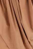 Beige Cotton Midi Skirt 3