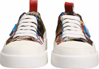 Multicolor Patchwork Low Top Sneakers Shoes 4