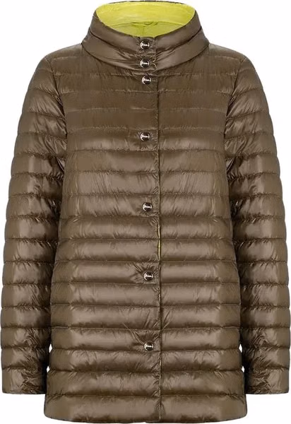 Bicolor Polyamide Coat