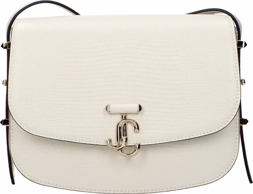 White Leather Crossbody Bag