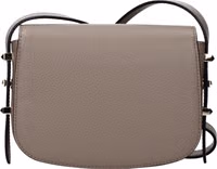 Gray Leather Crossbody Bag 3