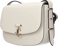 White Leather Crossbody Bag 2