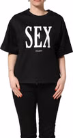 Black Jersey Graphic Short Sleeve Crew Neck T-shirt 4