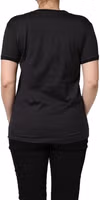 Black #IAMACHRISTMASTREE Print Cotton T-shirt 4