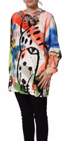 Multicolor Embellished Graffiti Sweatshirt 3