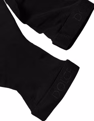 Black Sheer Nylon Thigh High Stockings Socks