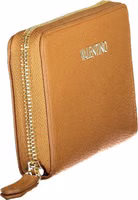 Brown Polyurethane Women's Wallet 3