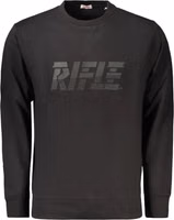 Black Cotton Men's Sweatshirt 1