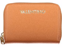Brown Polyurethane Women's Wallet 1