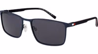 Blue Metal Sunglasses 1