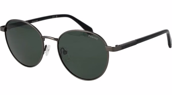 Gray Metal Sunglasses