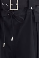 Black Cotton Bermuda Shorts 3