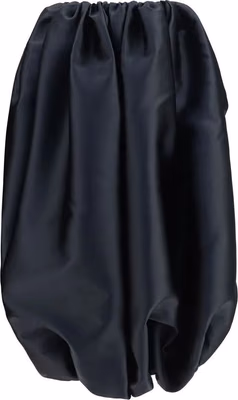 Black Polyester Skirt