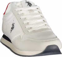 White Polyurethane Men's Sneaker 2