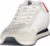 White Polyurethane Men's Sneaker 3