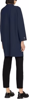 Blue Elastane Coat 3