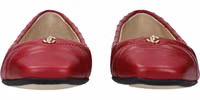 Pink Leather Ballet Flats 3
