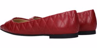 Pink Leather Ballet Flats 4