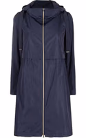 Blue Polyester Coat 1