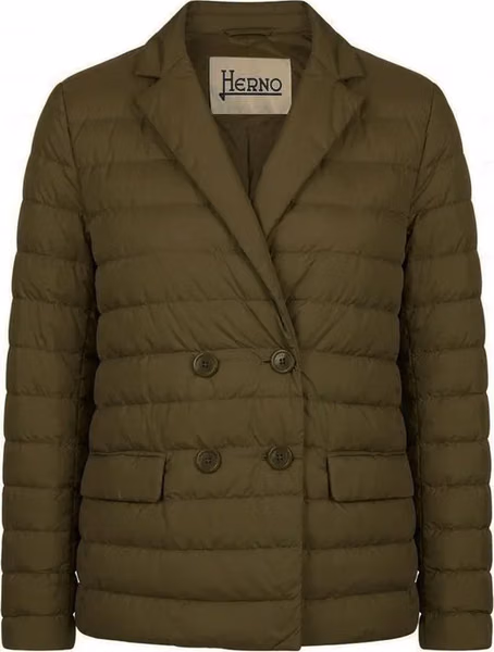Bicolor Polyamide Full-Length Jacket
