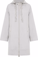 Gray Elastane Coat 1