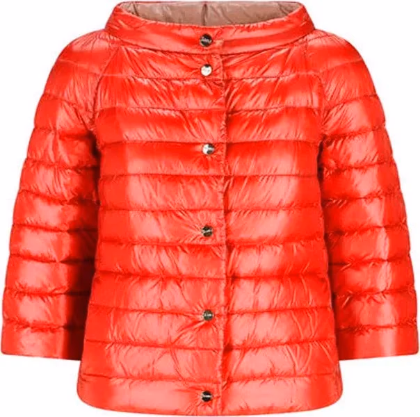 Multicolor Polyamide Full-Length Jacket