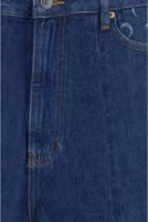 Blue Cotton Bermuda Shorts 3