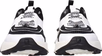 Black Fabric Athletic Sneakers 3
